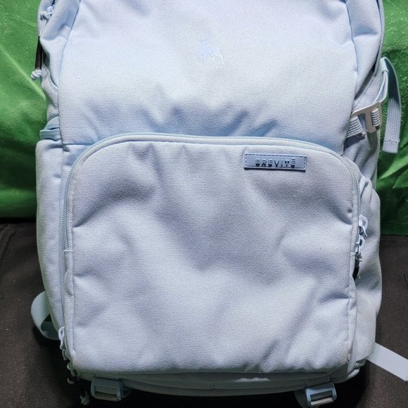 Brevite Bags Brevite The Jumper Light Blue Camera Backpack Regular